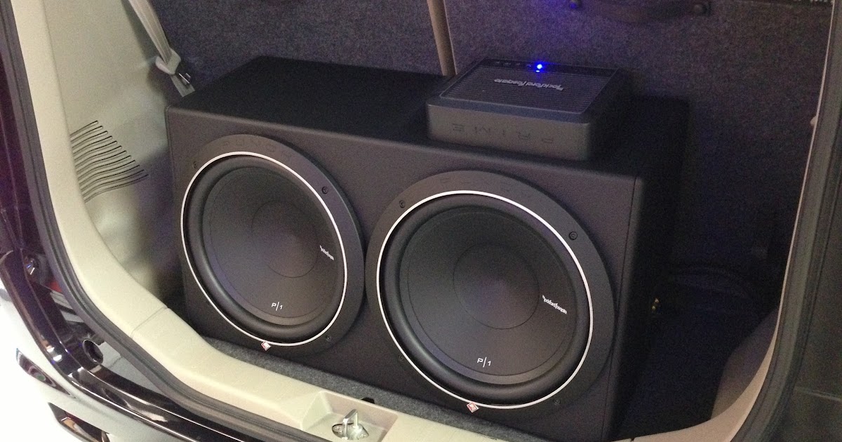 ロックフォードデュアルウーファー ROCKFORD FOSGATE ロックフォード・フォズゲート P300-8P 8inch
